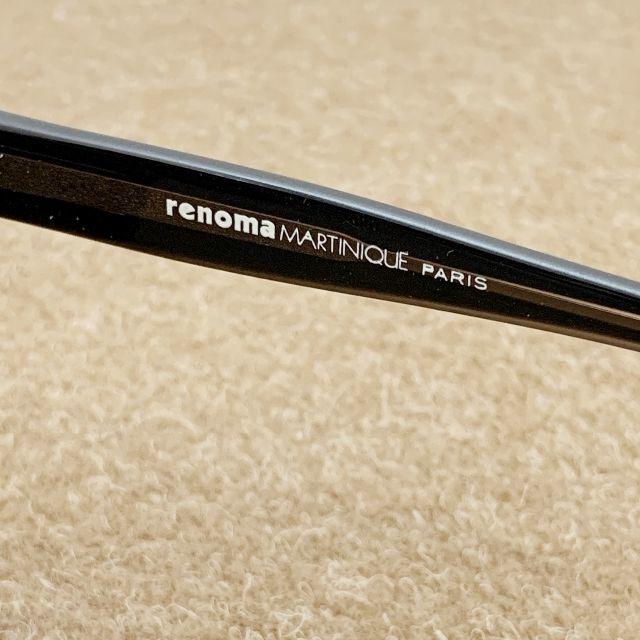 RENOMA(レノマ)のKA★　renoma　サングラス　MARTINIQUE PARIS　黒 マット メンズのファッション小物(サングラス/メガネ)の商品写真