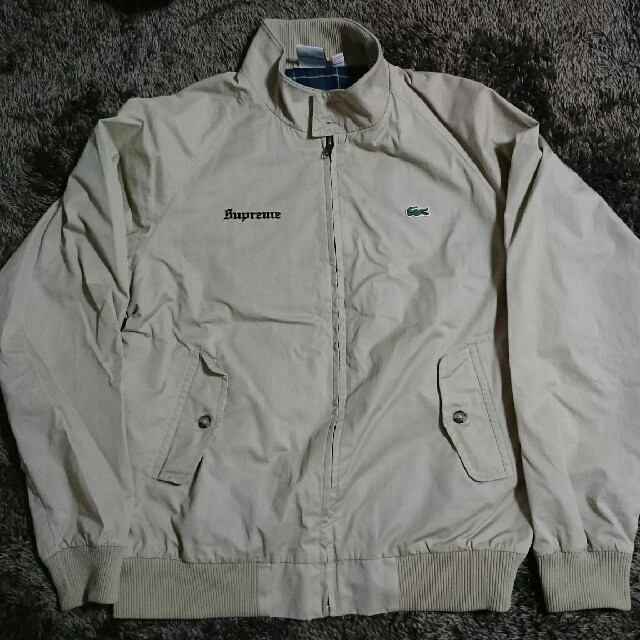 レアカラーM Supreme LACOSTE Harrington Jacket