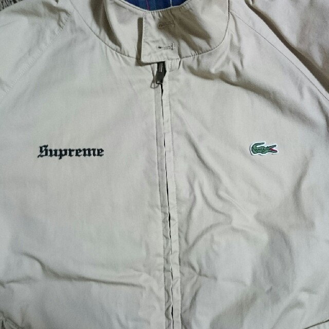 レアカラーM Supreme LACOSTE Harrington Jacket