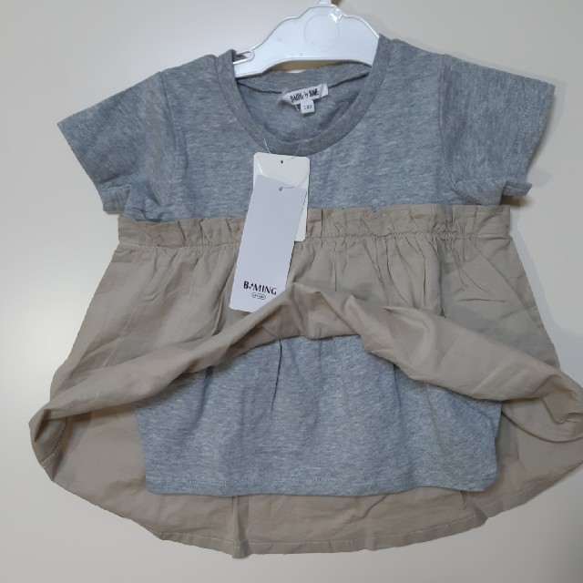 BEAMS(ビームス)の新品【BEAMS】コンビシャツ キッズ/ベビー/マタニティのキッズ服女の子用(90cm~)(Tシャツ/カットソー)の商品写真