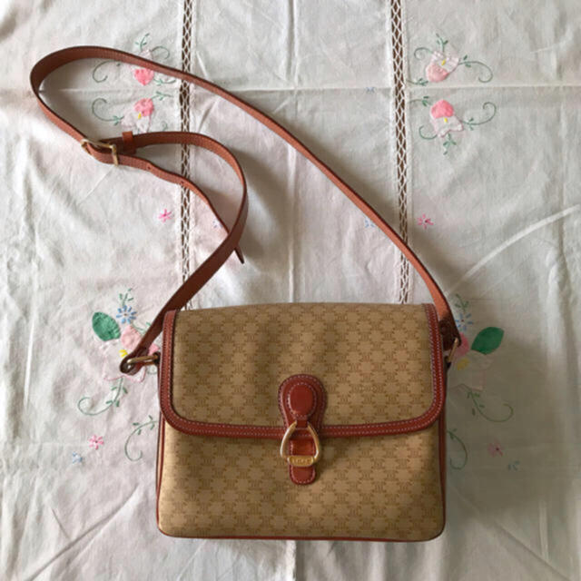 OLD CELINE マカダム柄ショルダーバッグ 代引き人気 14950円 www