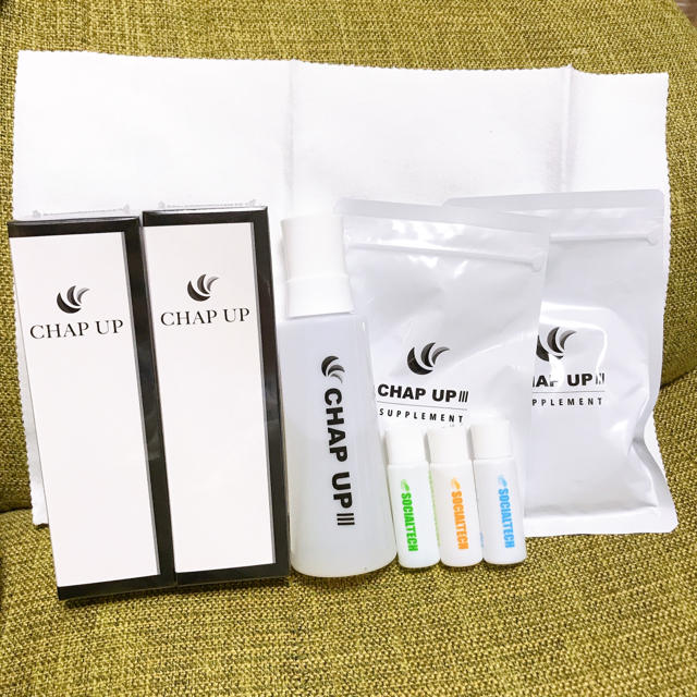 育毛剤CHAP UP(チャップアップ)2本+サプリメント2袋、他 経典