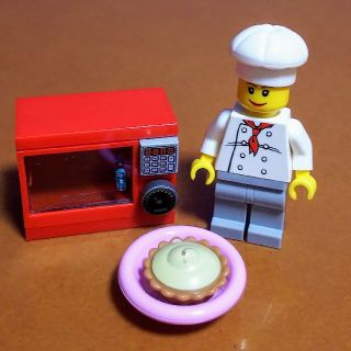 レゴ(Lego)の確認用！レゴ★シティ オーブンで調理B パイ料理 オリジナルアレンジ 美品 人気(その他)