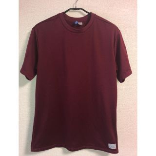 エイチアンドエム(H&M)のh&m メッシュTシャツ(ワインレッド)(Tシャツ/カットソー(半袖/袖なし))