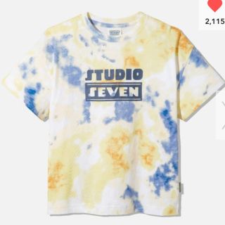 ジーユー(GU)のGU KIDS(男女兼用)ビッグT(半袖)STUDIO SEVEN  160(Tシャツ/カットソー(半袖/袖なし))