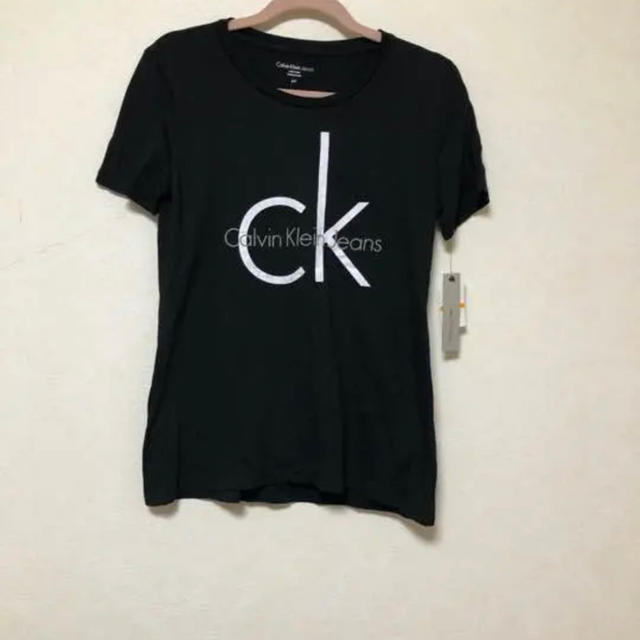 Calvin Klein(カルバンクライン)の新品 CK Calvin Klein Jeans  ロゴ Ｔシャツ ティーシャツ レディースのトップス(Tシャツ(半袖/袖なし))の商品写真