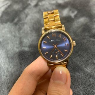 マークバイマークジェイコブス(MARC BY MARC JACOBS)のMarc Jacobs 時計　マークジェイコブス　ネイビー　ブルー　青(腕時計)