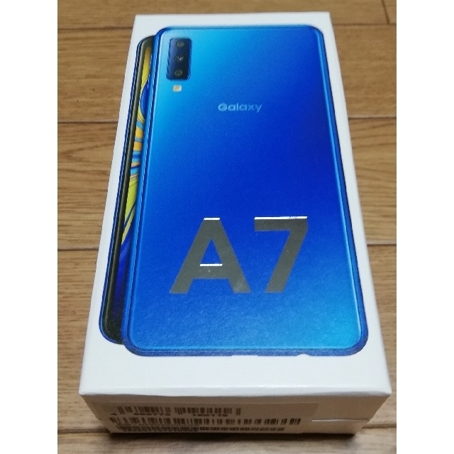 【新品未開封】Galaxy A7 ブルー