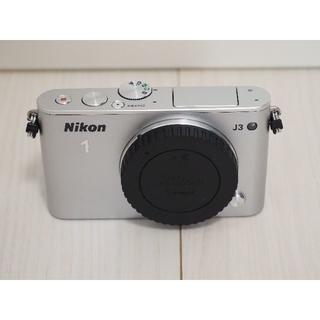 ニコン(Nikon)のNikon 1 J3　シルバー(ミラーレス一眼)