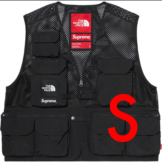 Sサイズ Supreme the north face cargo vest