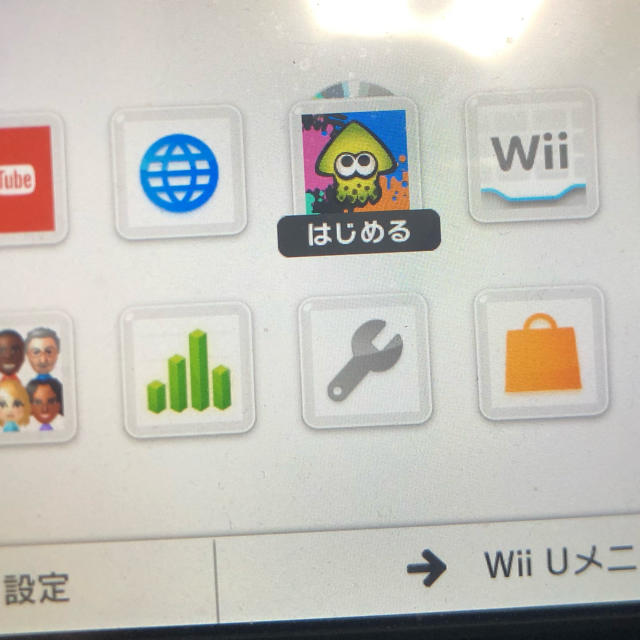 Splatoon（スプラトゥーン） Wii U ジャンク