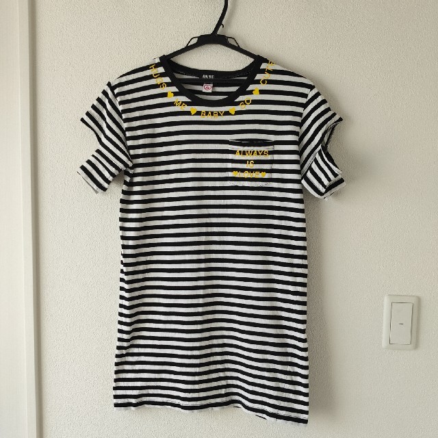 ANAP(アナップ)の【ANAPガール】ボーダー Tシャツ キッズ/ベビー/マタニティのキッズ服女の子用(90cm~)(Tシャツ/カットソー)の商品写真