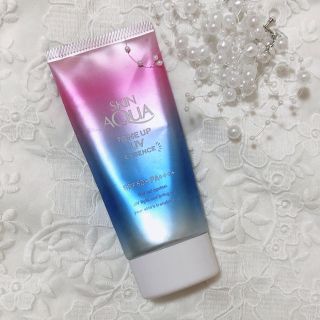 ロートセイヤク(ロート製薬)のスキンアクア トーンアップUVエッセンス  80g(日焼け止め/サンオイル)