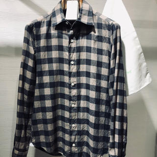 フィナモレ(FINAMORE)の美のライン フィナモレ チェックシャツ 37 (シャツ)