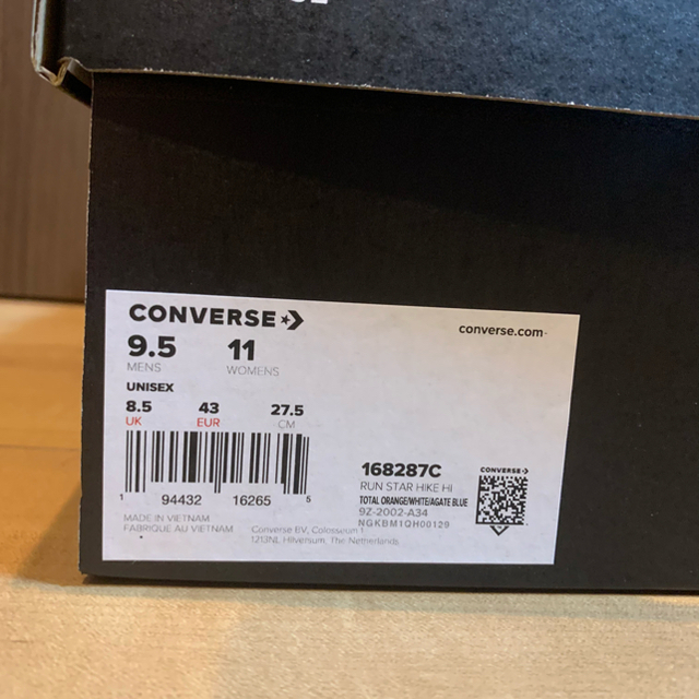 CONVERSE(コンバース)のconverse スニーカー　オレンジ メンズの靴/シューズ(スニーカー)の商品写真