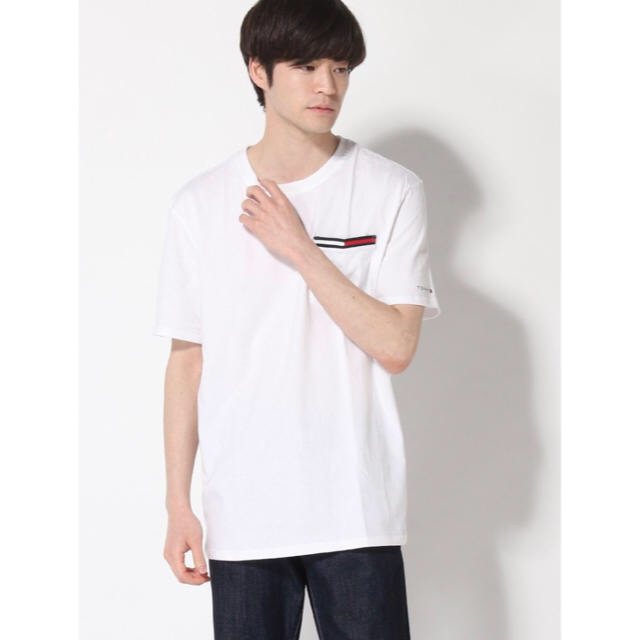 TOMMY HILFIGER(トミーヒルフィガー)の【現品限り！！！】メンズ　レディース　トミーフィルフィガー　半袖 Tシャツ　L メンズのトップス(Tシャツ/カットソー(半袖/袖なし))の商品写真