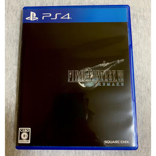 プレイステーション4(PlayStation4)の美品ファイナルファンタジーVII リメイク PS4(家庭用ゲームソフト)