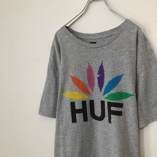 HUF(ハフ)の【メキシコ製】HUF/ハフ　ビックロゴ　Tシャツ メンズのトップス(Tシャツ/カットソー(半袖/袖なし))の商品写真