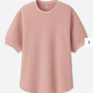 ユニクロ(UNIQLO)のUNIQLO ユニクロ ワッフルクルーネックT(Tシャツ(半袖/袖なし))