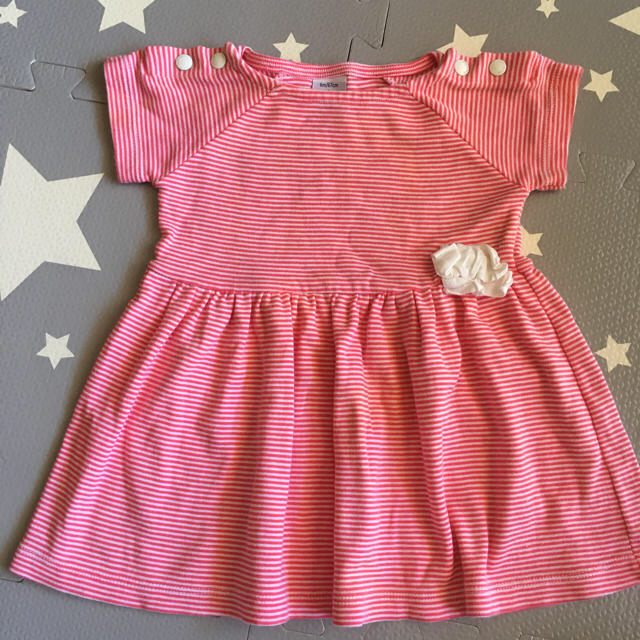 PETIT BATEAU(プチバトー)のプチバトー　ワンピース キッズ/ベビー/マタニティのベビー服(~85cm)(ワンピース)の商品写真