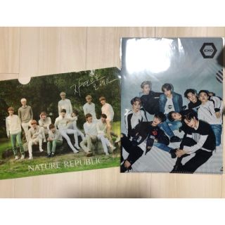 エクソ(EXO)の下敷き クリアファイル まとめ売り (アイドルグッズ)