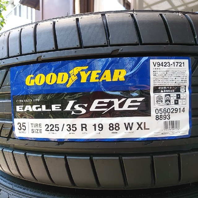 送料無料 19インチ 225/35 R19 グッドイヤー 4本 上品なスタイル 27930