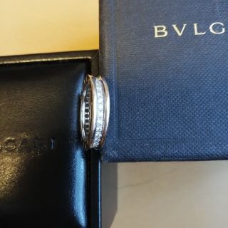 ブルガリ(BVLGARI)のBVLGARI B-zero1 ダイヤ K18WG 本物(リング(指輪))