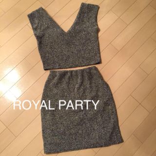 ロイヤルパーティー(ROYAL PARTY)のROYAL PARTY♡セットアップ(ミニスカート)