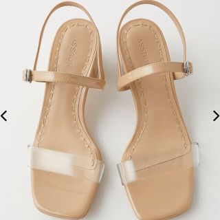 毎年人気♡MOUSSY JELLY STRAP SANDALS♡クリアサンダル