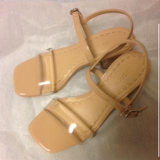 毎年人気♡MOUSSY JELLY STRAP SANDALS♡クリアサンダル