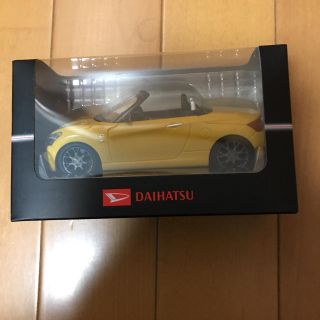 ダイハツ(ダイハツ)のダイハツ コペン　gr sport イエロー　プルバックカー(ミニカー)