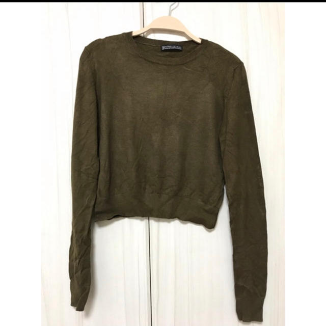 Bershka(ベルシュカ)の♡ニットトップス♡3点セット(グレー・マスタード・カーキ) レディースのトップス(ニット/セーター)の商品写真