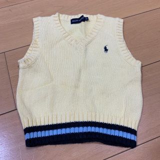 ラルフローレン(Ralph Lauren)のラルフローレン　ベビー　綿ニットベスト(ニット/セーター)