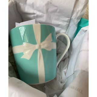 ティファニー(Tiffany & Co.)の【新品未使用】Tiffany ブルーリボン マグカップ(グラス/カップ)