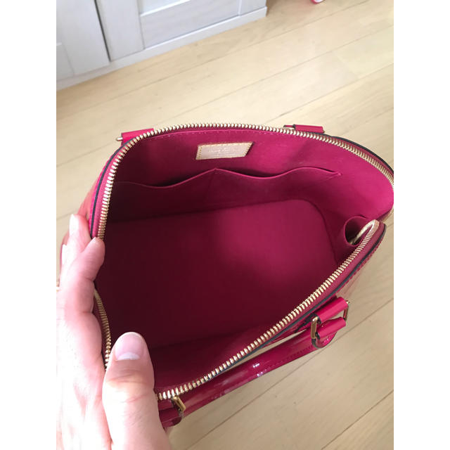 LOUIS VUITTON - 極美品 ルイヴィトン アルマPM ヴェルニ ピンク