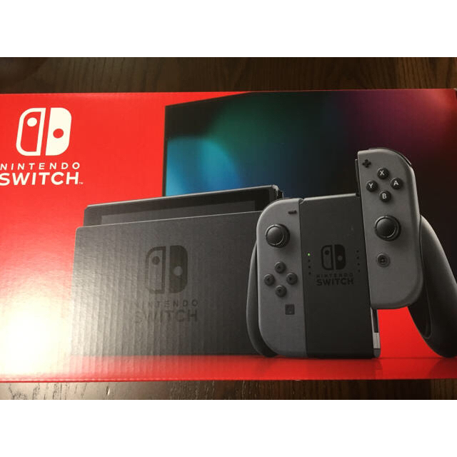 Nintendo Switch(ニンテンドースイッチ)のNintendo Switch Joy-Con(L)/(R) グレー エンタメ/ホビーのゲームソフト/ゲーム機本体(家庭用ゲーム機本体)の商品写真