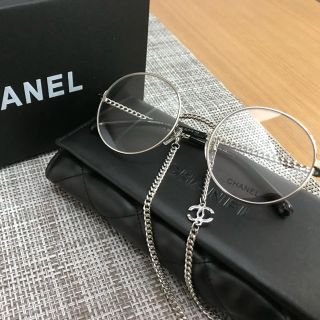 CHANEL - 未使用品‼️CHANEL✨シャネル✰︎メガネ🎀フレーム チェーン CHANEL - 未使用品‼️CHANEL✨シャネル✰︎メガネ🎀フレーム チェーン