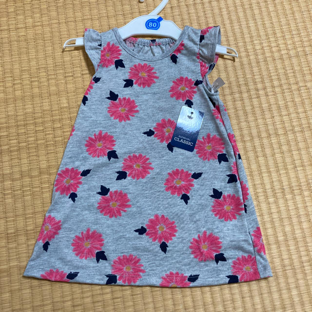 ワンピース　80 新品未使用 キッズ/ベビー/マタニティのベビー服(~85cm)(ワンピース)の商品写真