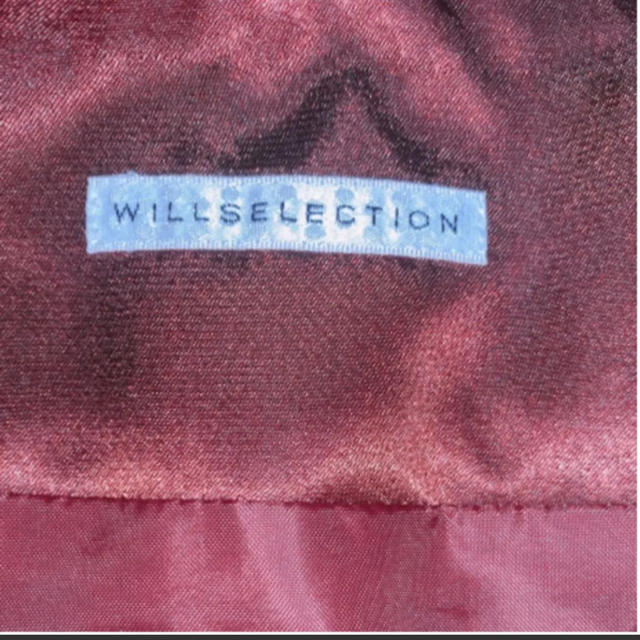 WILLSELECTION(ウィルセレクション)の値下げ中　ウィルセレクション　リボンラップスカート　ポストカード付き レディースのスカート(ミニスカート)の商品写真