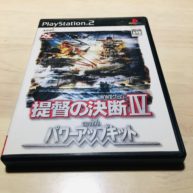 Koei Tecmo Games(コーエーテクモゲームス)の提督の決断IV with パワーアップキット PS2 エンタメ/ホビーのゲームソフト/ゲーム機本体(家庭用ゲームソフト)の商品写真