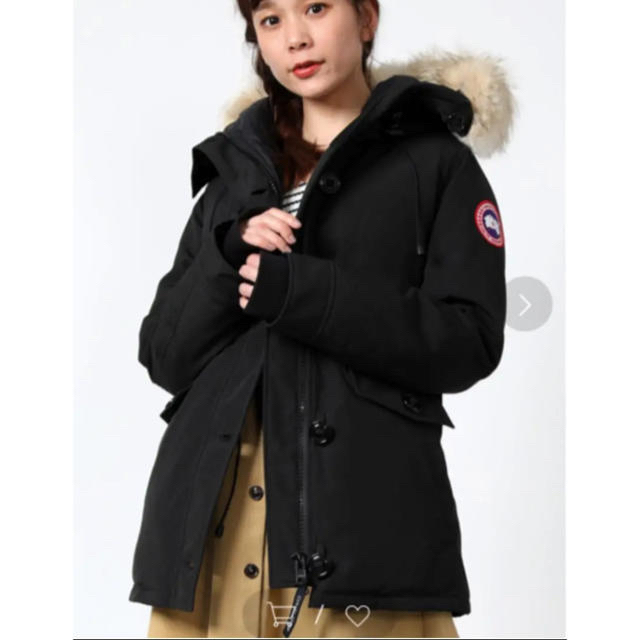 CANADA GOOSE(カナダグース)のカナダグース　シャーロットパーカー　ダウンジャケット レディースのジャケット/アウター(ダウンジャケット)の商品写真