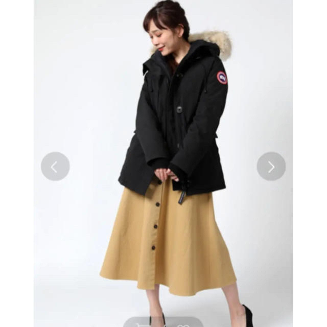 CANADA GOOSE(カナダグース)のカナダグース　シャーロットパーカー　ダウンジャケット レディースのジャケット/アウター(ダウンジャケット)の商品写真