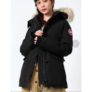 カナダグース(CANADA GOOSE)のカナダグース　シャーロットパーカー　ダウンジャケット(ダウンジャケット)