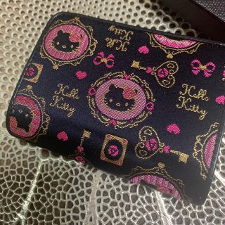 サンリオ(サンリオ)のHello Kitty キティー⭐️三つ折りウォレット⭐️西陣織⭐️新品(財布)