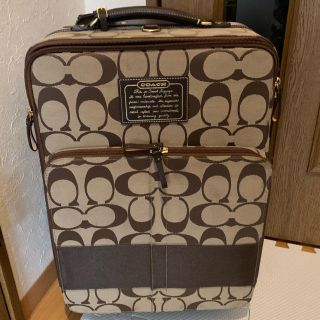 コーチ(COACH)のcoach☆キャリーバッグ☆旅行バッグ☆美品(スーツケース/キャリーバッグ)