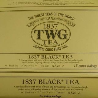 TWG black tea & 保存缶(茶)