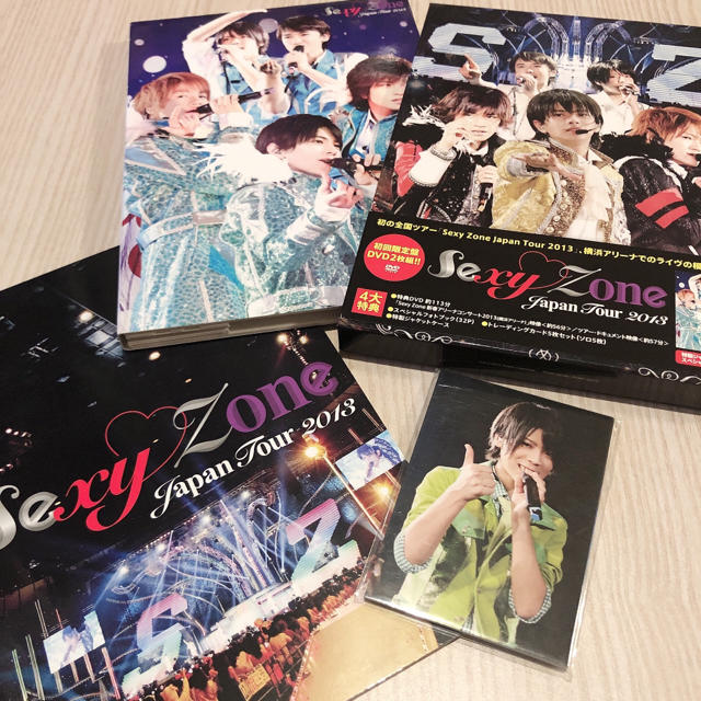 Sexy Zone(セクシー ゾーン)のSexyZoneJapanTour2013初回限定盤DVD エンタメ/ホビーのDVD/ブルーレイ(ミュージック)の商品写真