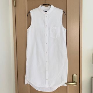 アレキサンダーワン(Alexander Wang)の【ぽちゃっこさま専用】ALEXANDER WANG ノースリーブシャツワンピース(シャツ/ブラウス(半袖/袖なし))