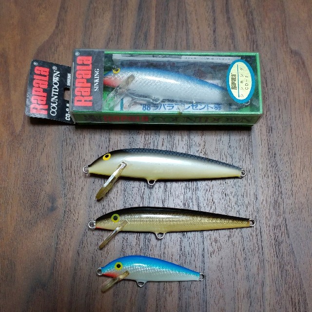 【Rapala】カウントダウン・フローティング スポーツ/アウトドアのフィッシング(ルアー用品)の商品写真