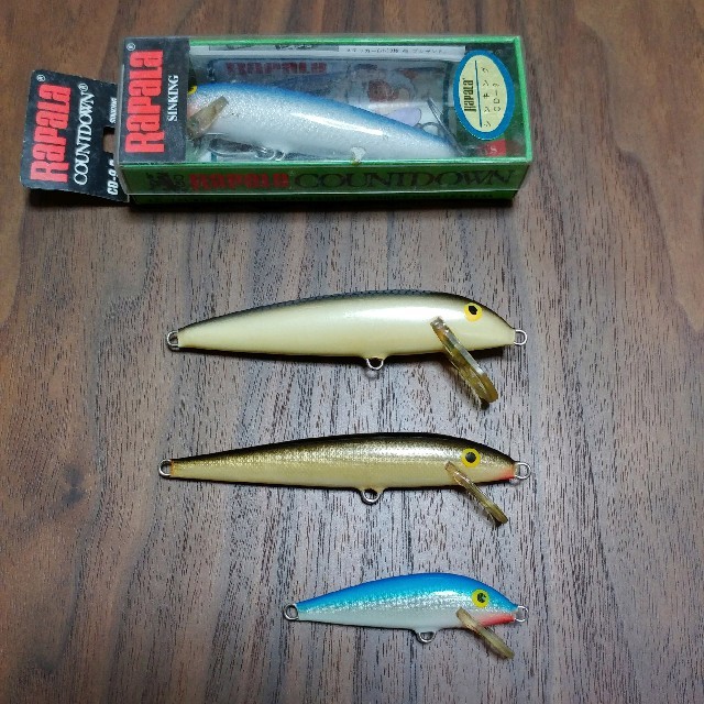 【Rapala】カウントダウン・フローティング スポーツ/アウトドアのフィッシング(ルアー用品)の商品写真